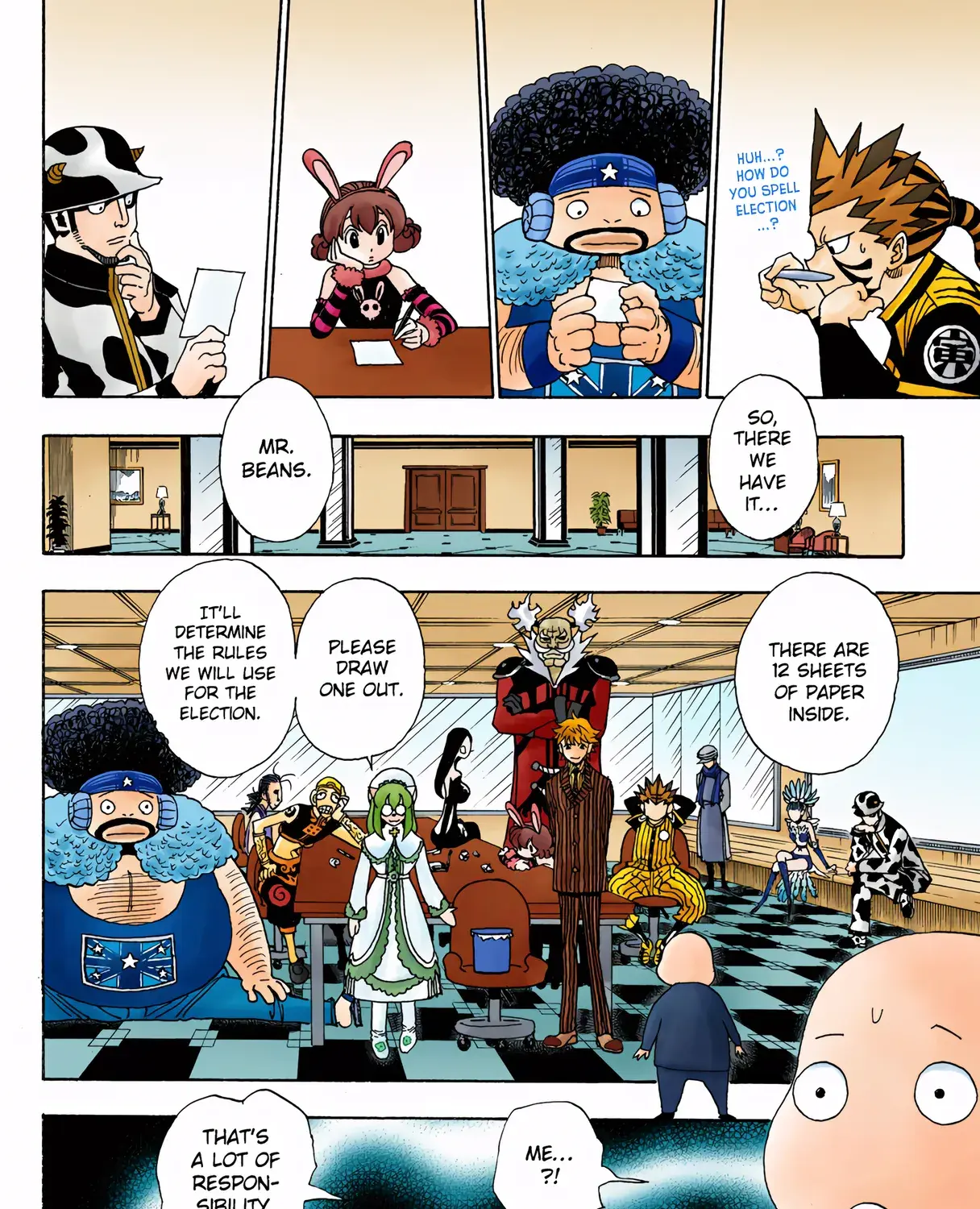 Hunter x Hunter Colored Manga, chapter 319, page 30