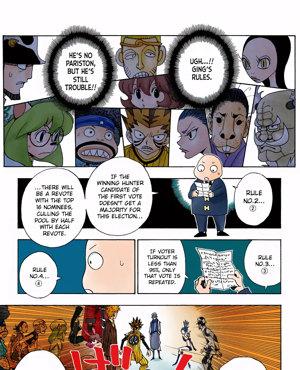 Hunter x Hunter Colored Manga, chapter 320, page 1