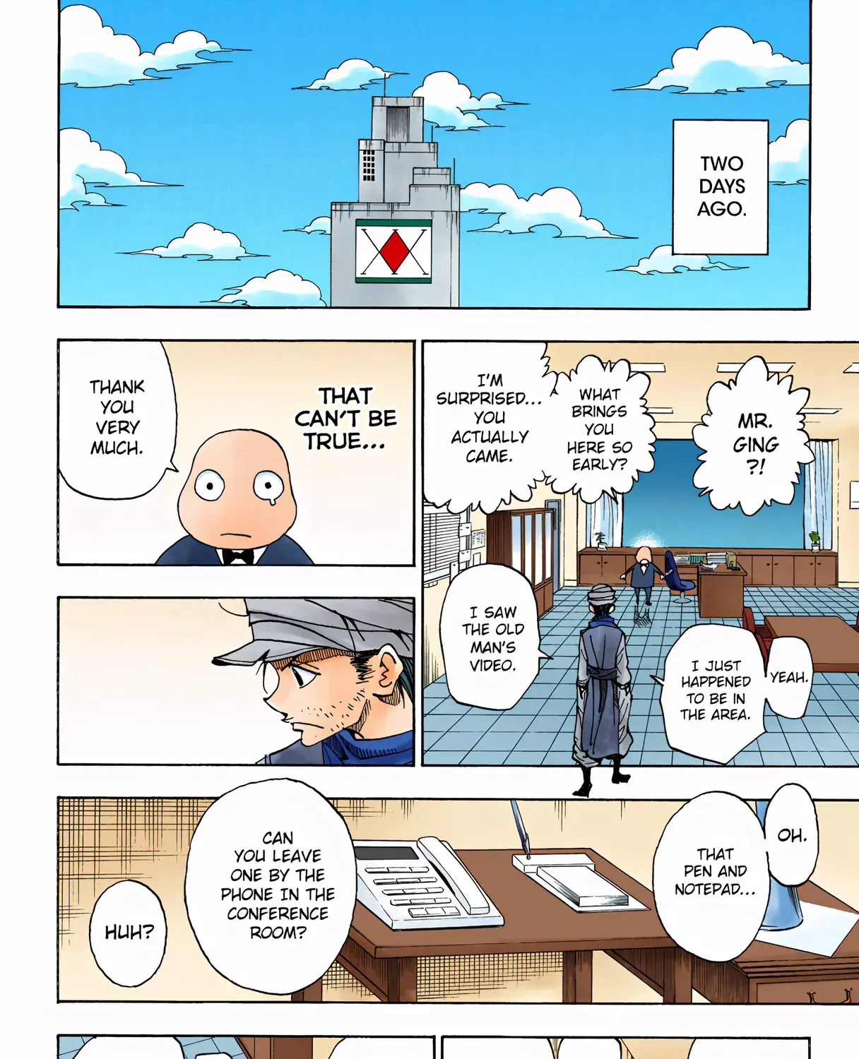 Hunter x Hunter Colored Manga, chapter 320, page 7