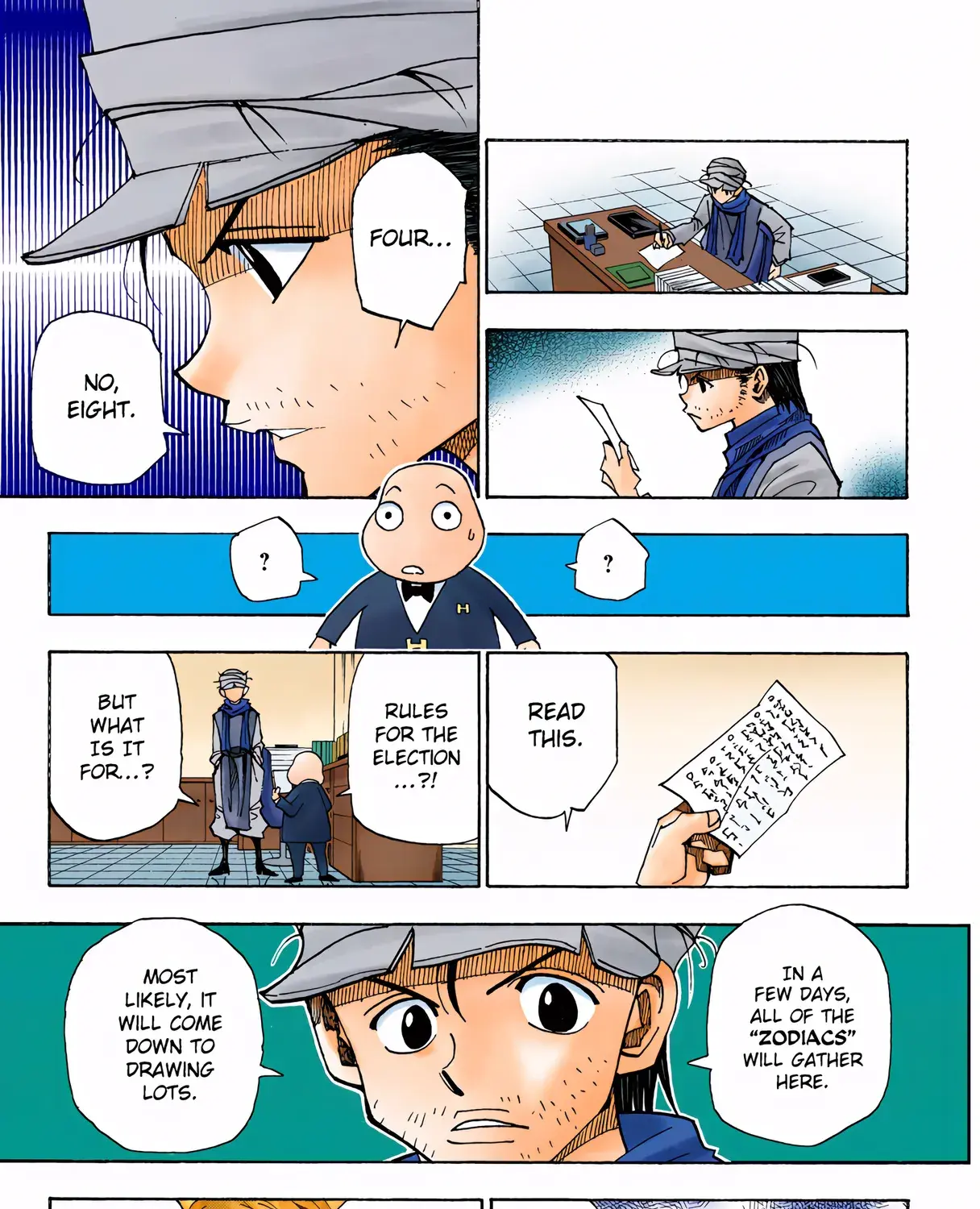 Hunter x Hunter Colored Manga, chapter 320, page 9
