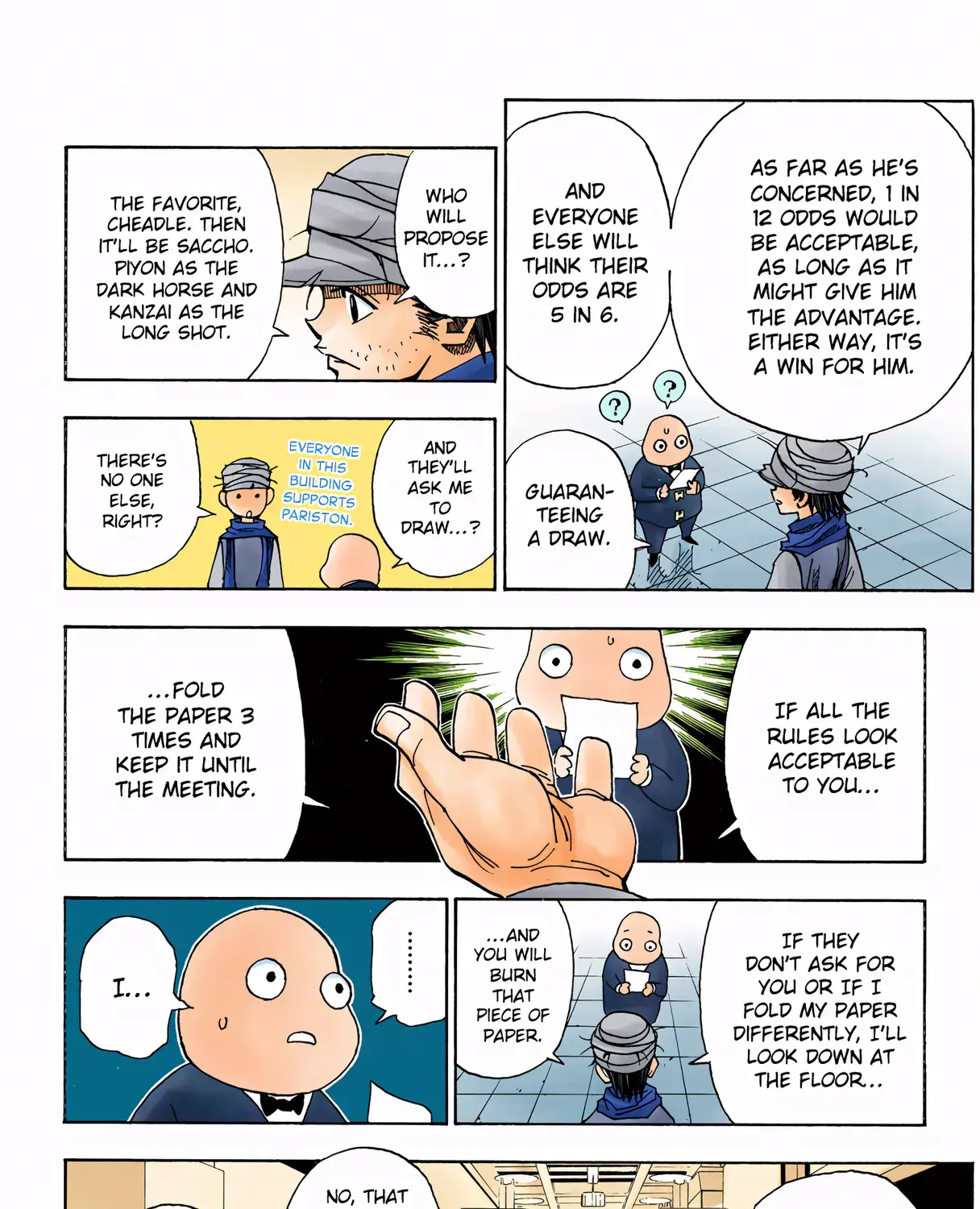 Hunter x Hunter Colored Manga, chapter 320, page 11