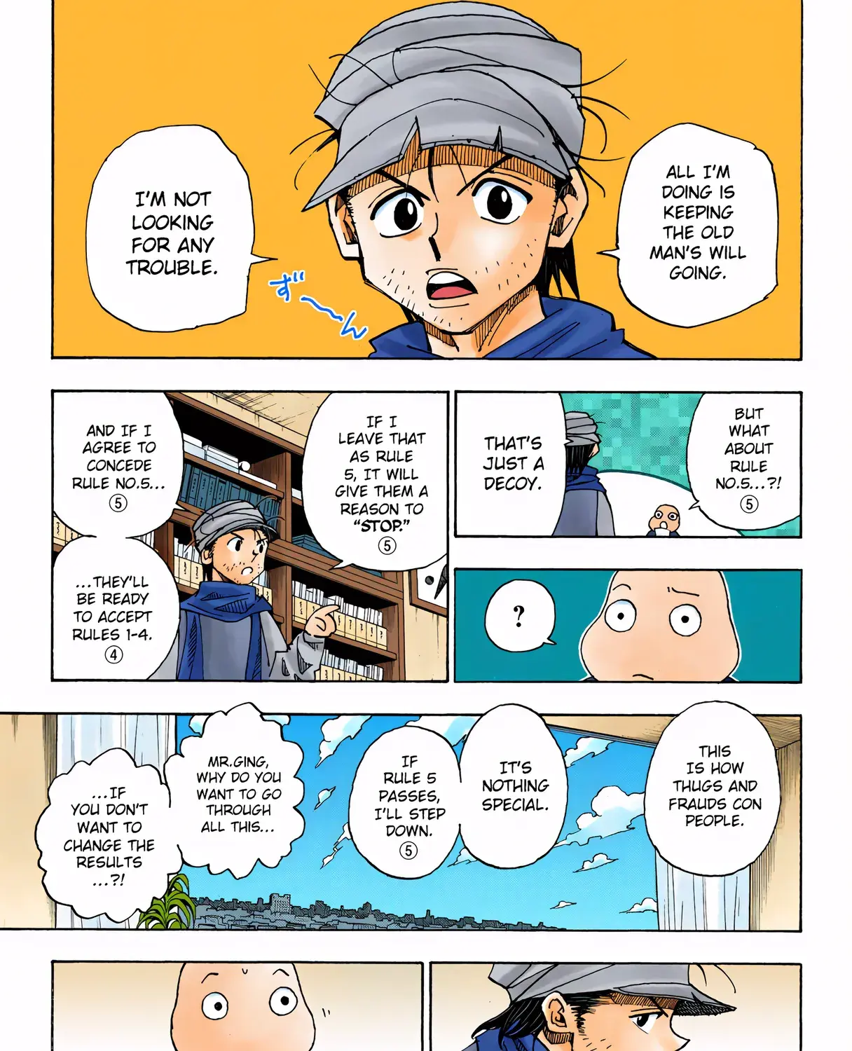 Hunter x Hunter Colored Manga, chapter 320, page 13