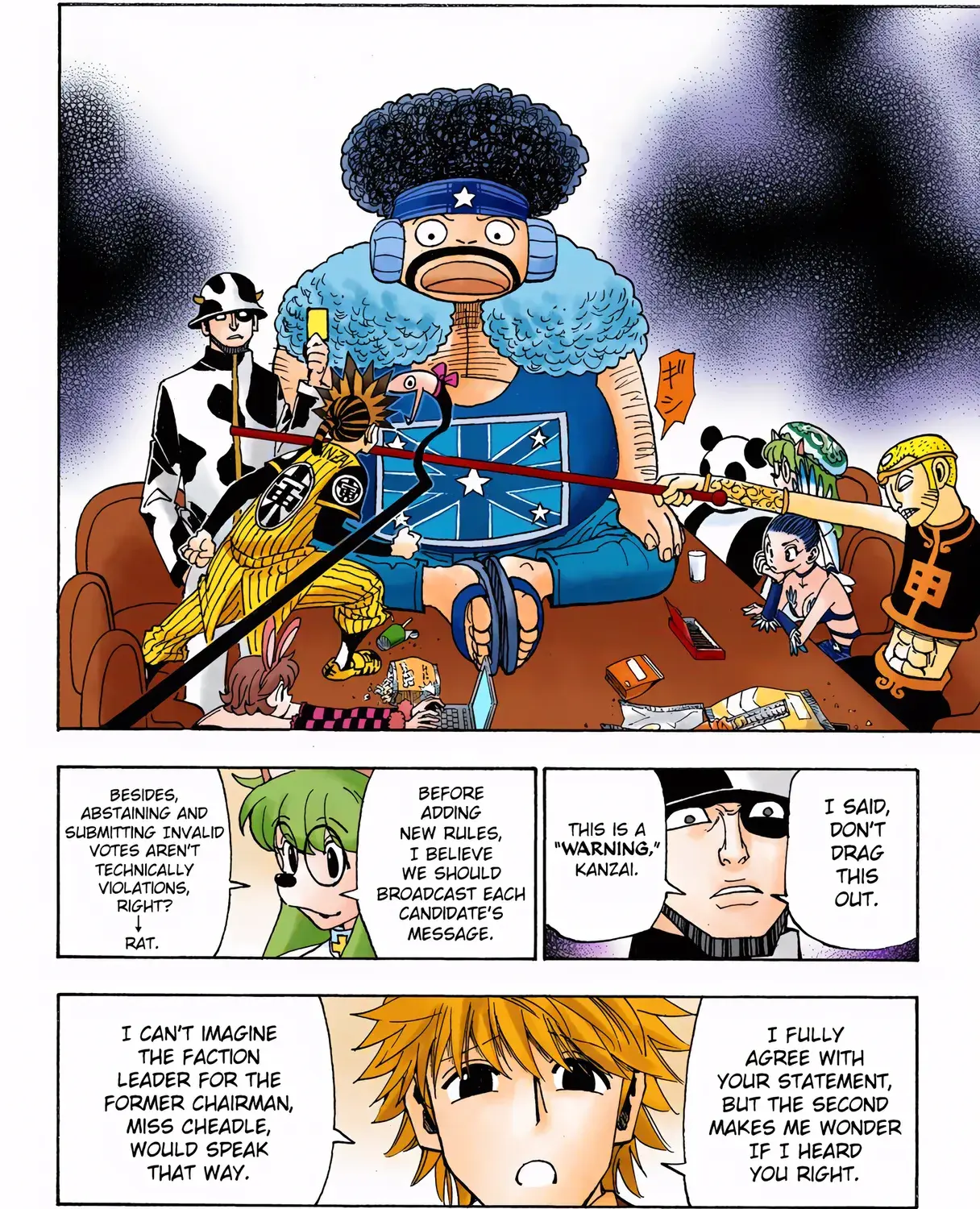 Hunter x Hunter Colored Manga, chapter 321, page 9