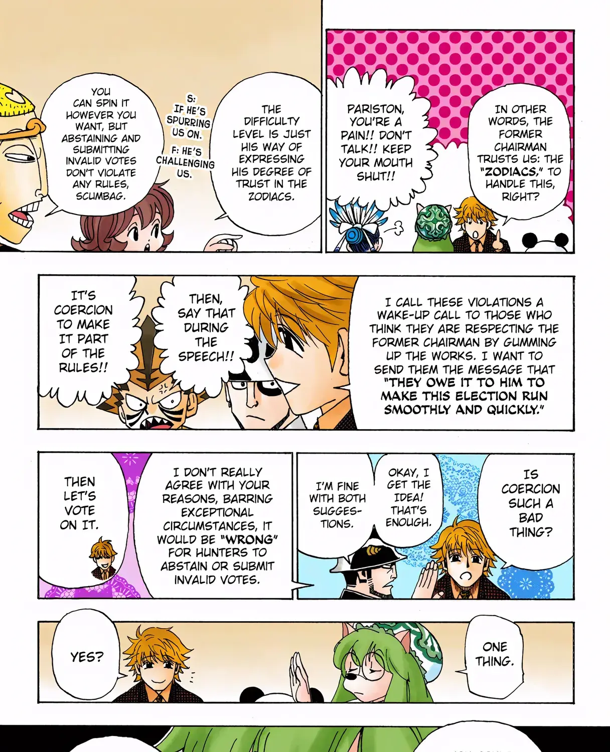 Hunter x Hunter Colored Manga, chapter 321, page 11