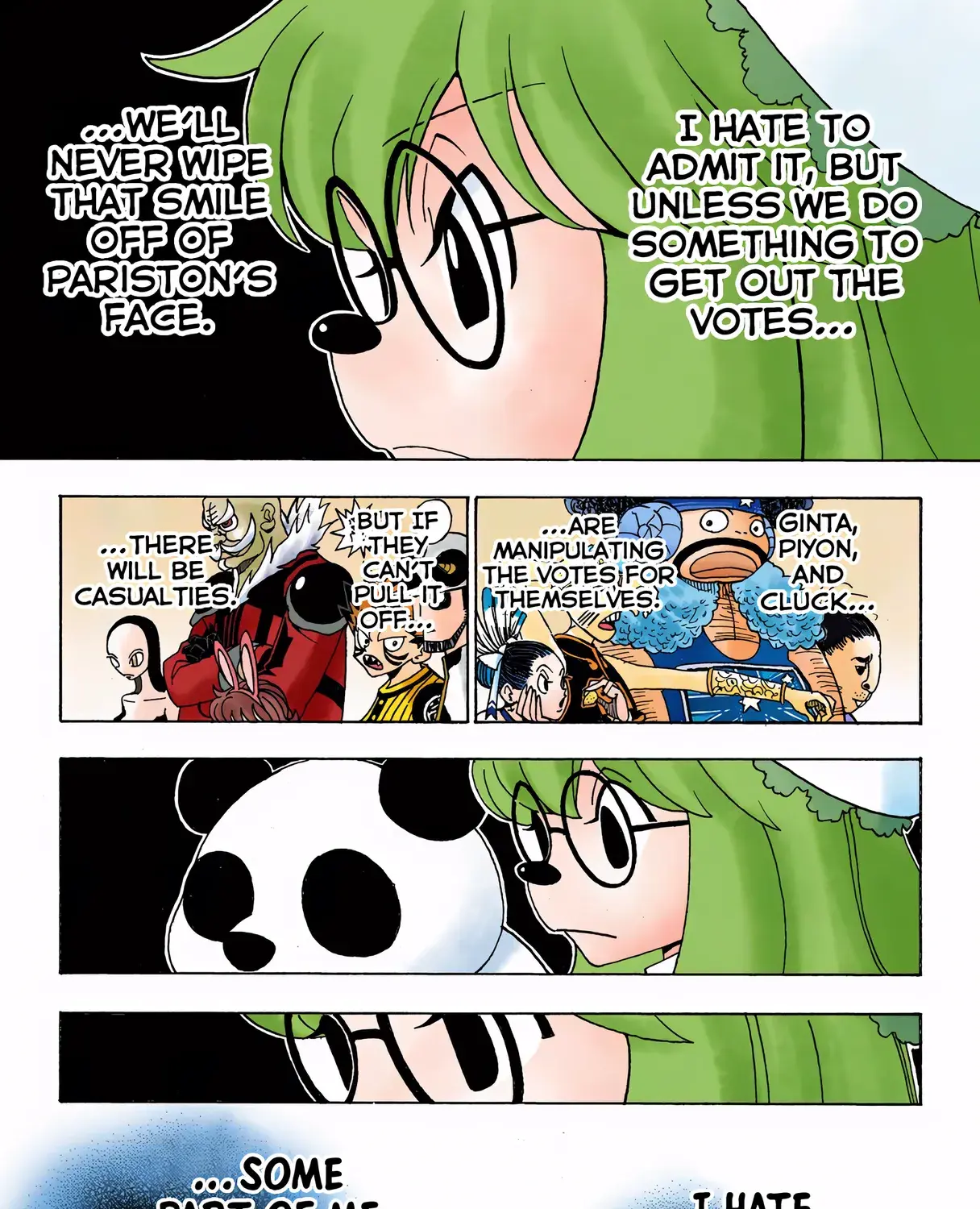 Hunter x Hunter Colored Manga, chapter 321, page 15