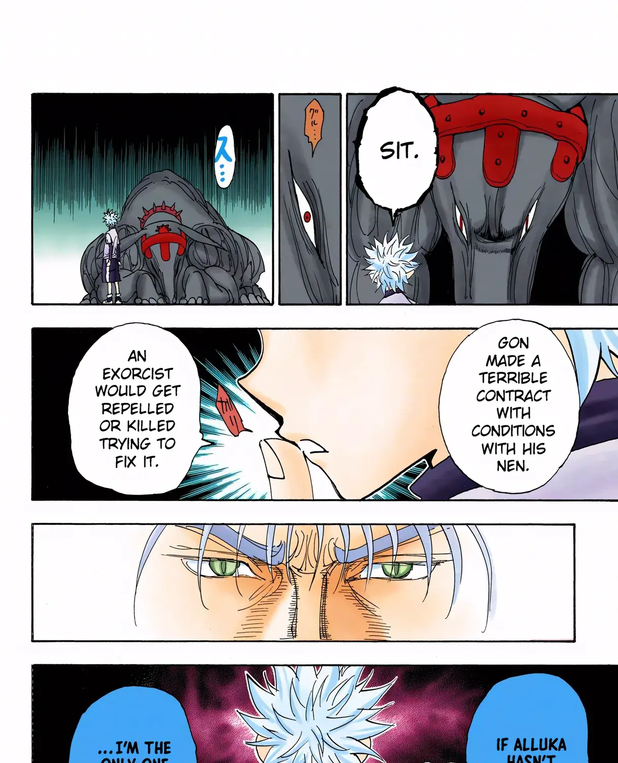 Hunter x Hunter Colored Manga, chapter 321, page 35