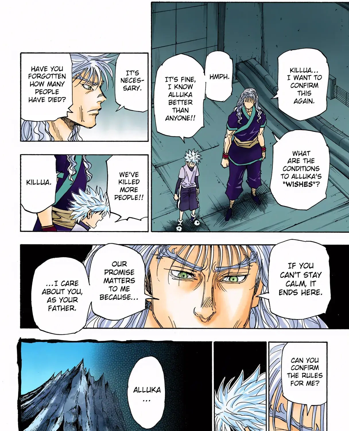 Hunter x Hunter Colored Manga, chapter 322, page 7
