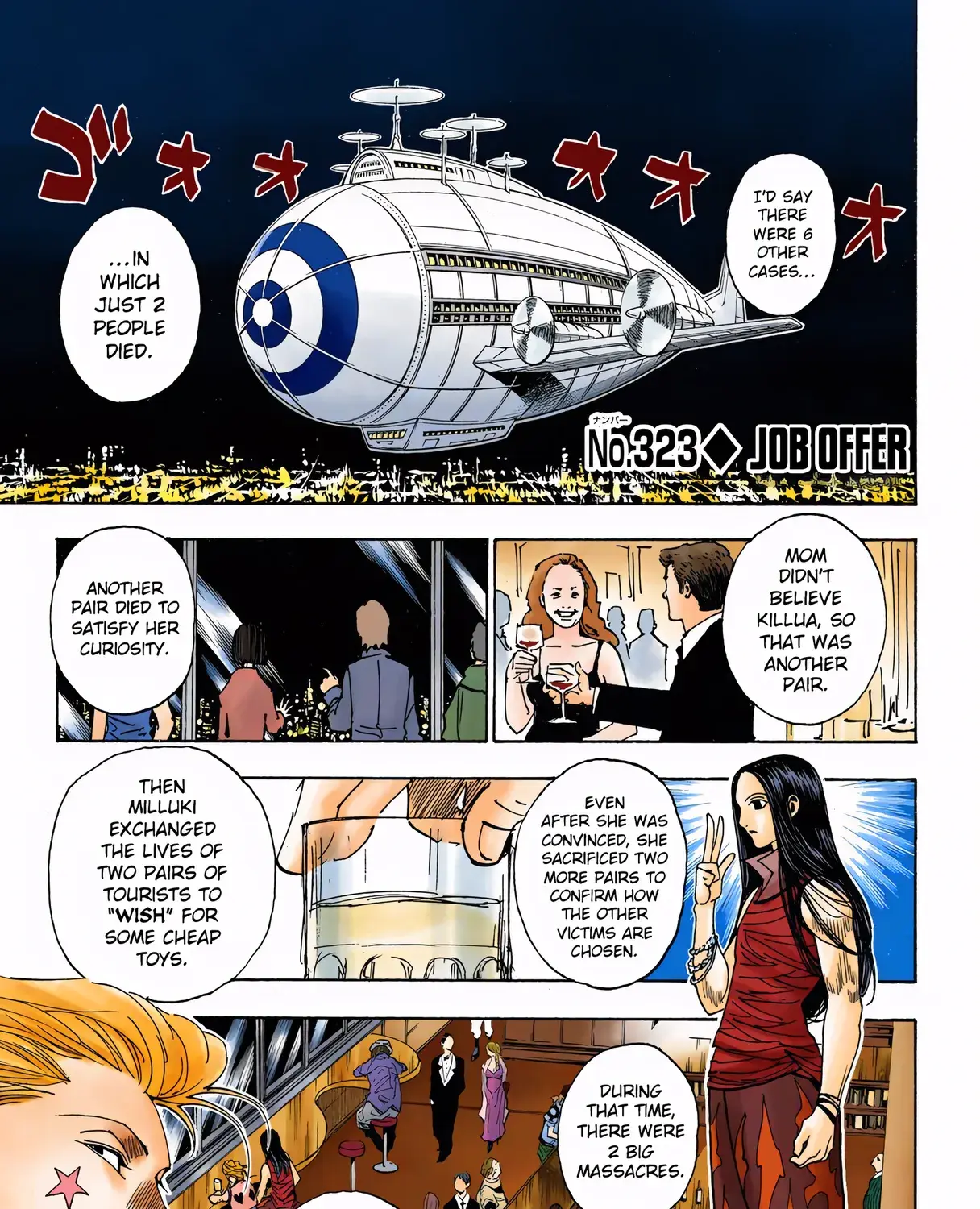 Hunter x Hunter Colored Manga, chapter 323, page 1