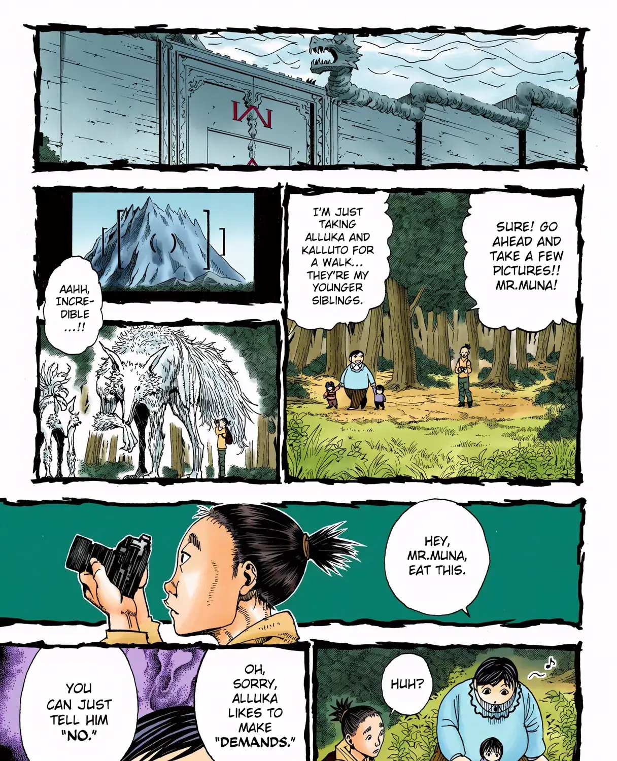 Hunter x Hunter Colored Manga, chapter 323, page 5