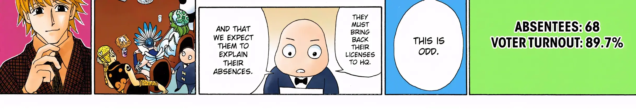 Hunter x Hunter Colored Manga, chapter 323, page 28