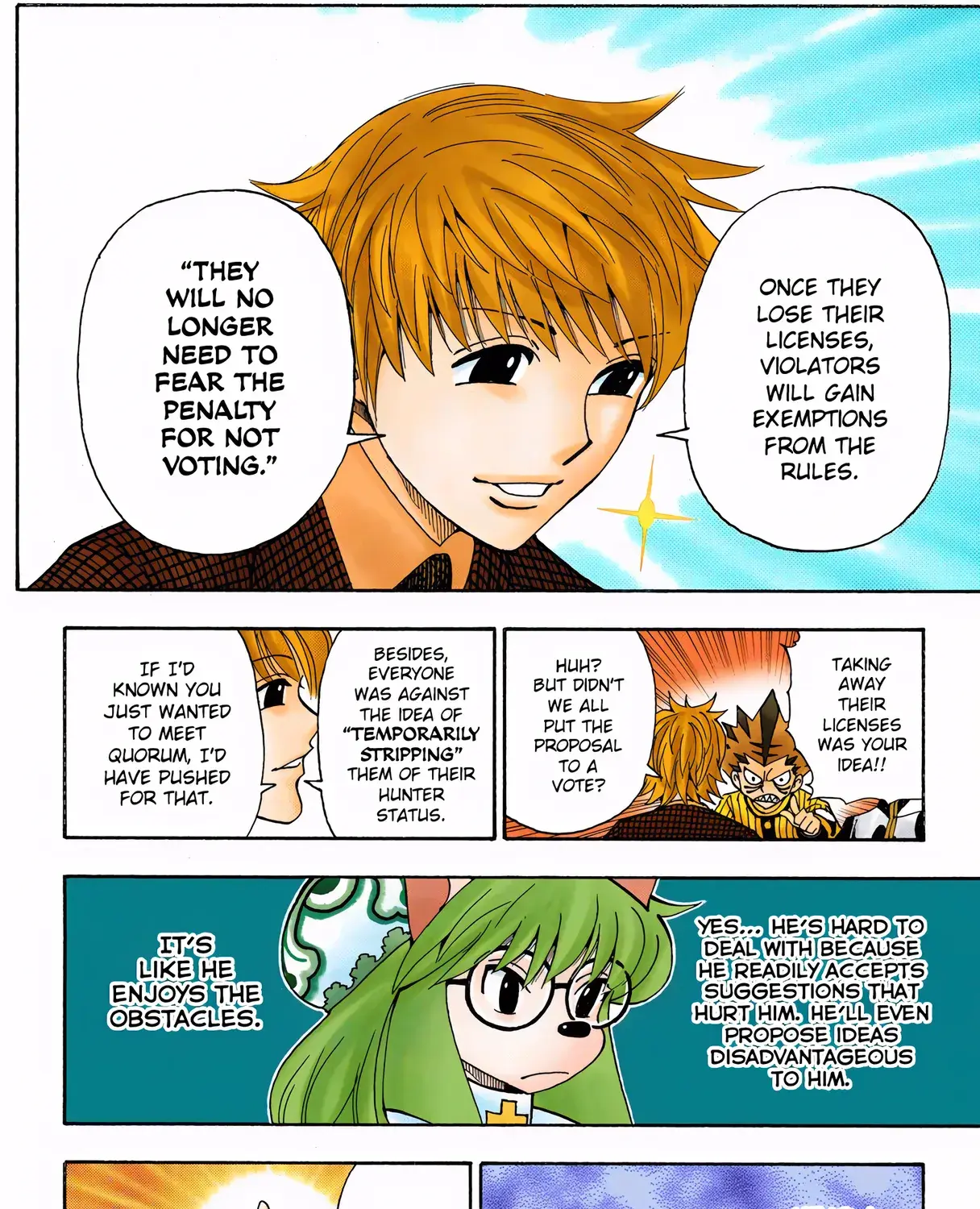 Hunter x Hunter Colored Manga, chapter 323, page 29