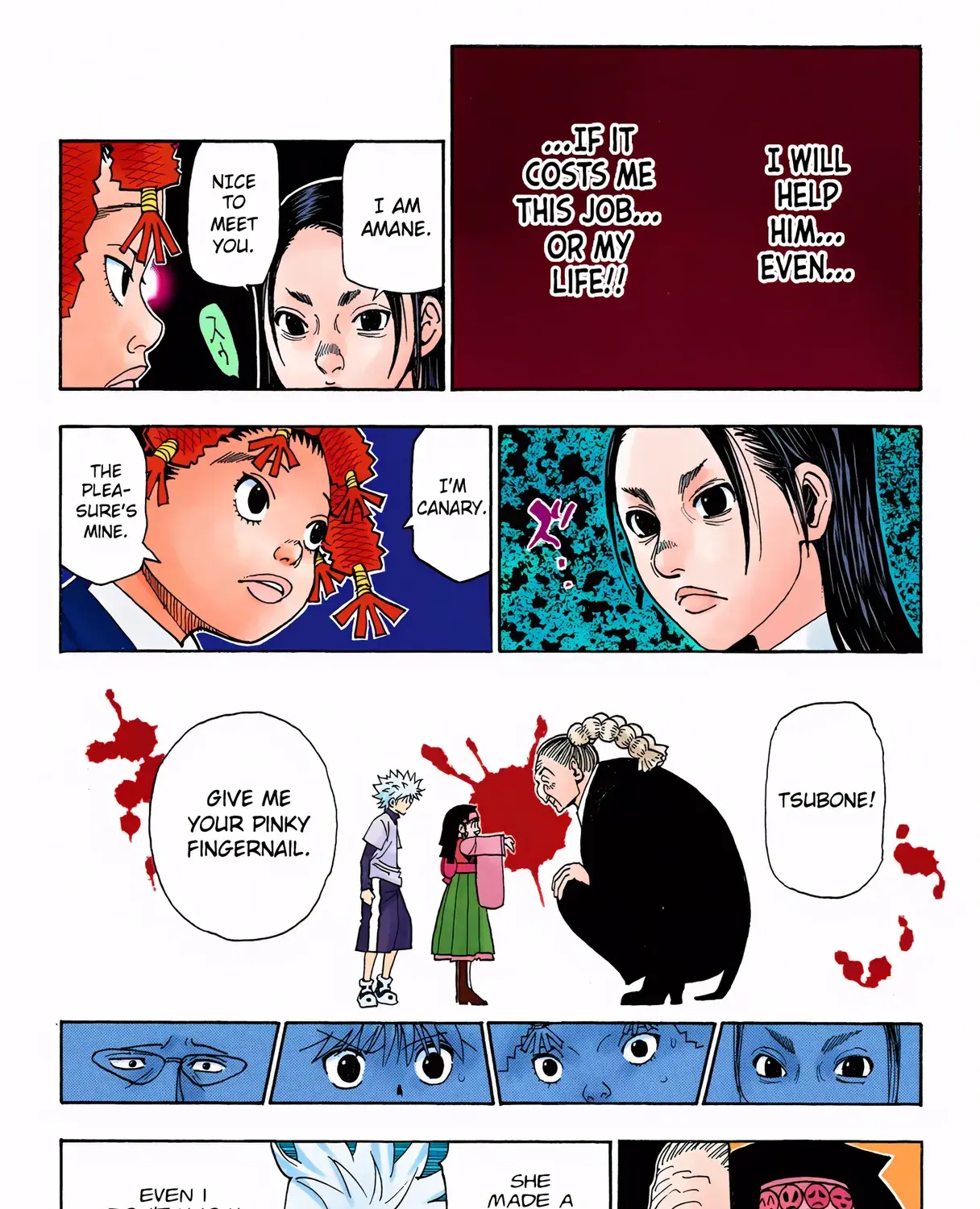 Hunter x Hunter Colored Manga, chapter 324, page 33