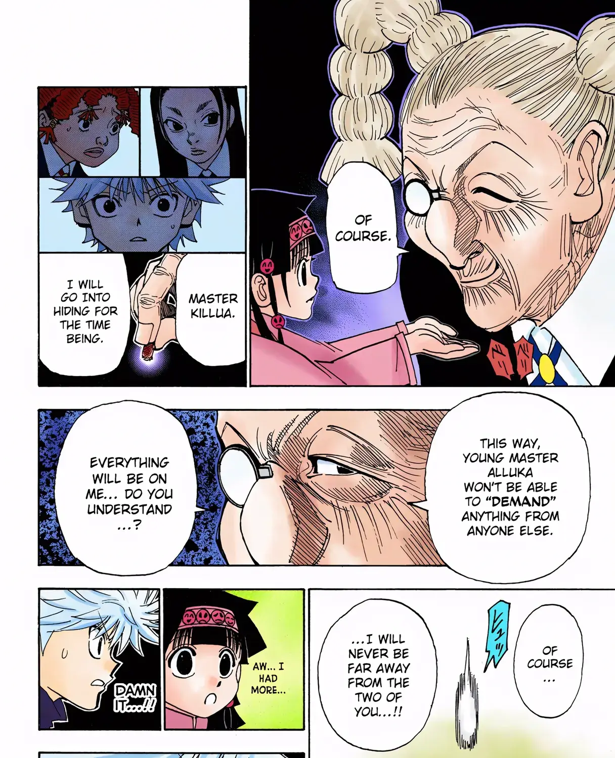 Hunter x Hunter Colored Manga, chapter 324, page 35