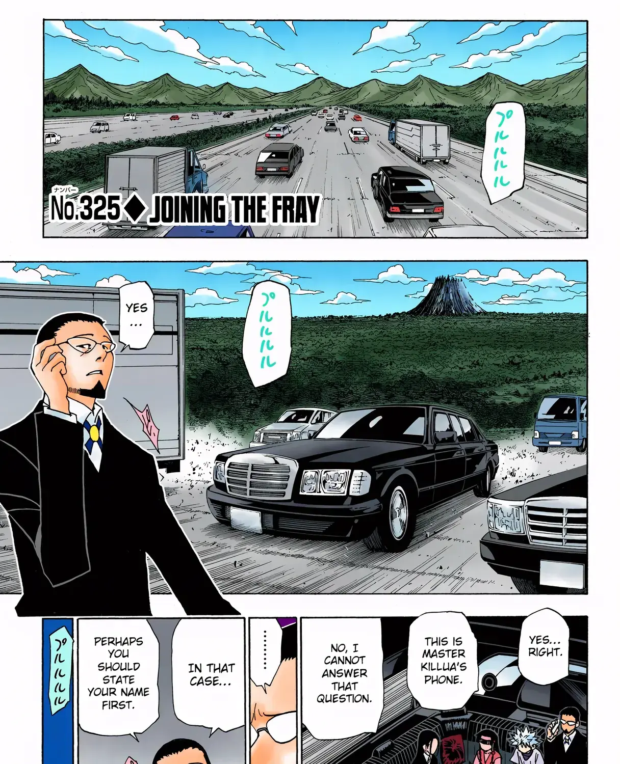 Hunter x Hunter Colored Manga, chapter 325, page 1