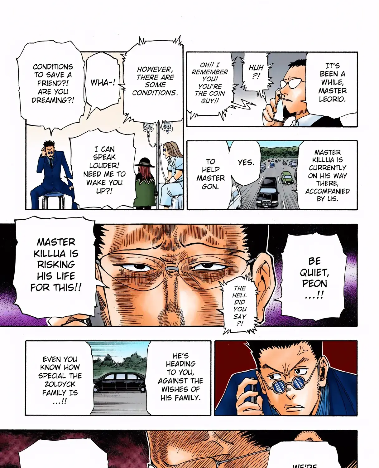 Hunter x Hunter Colored Manga, chapter 325, page 5