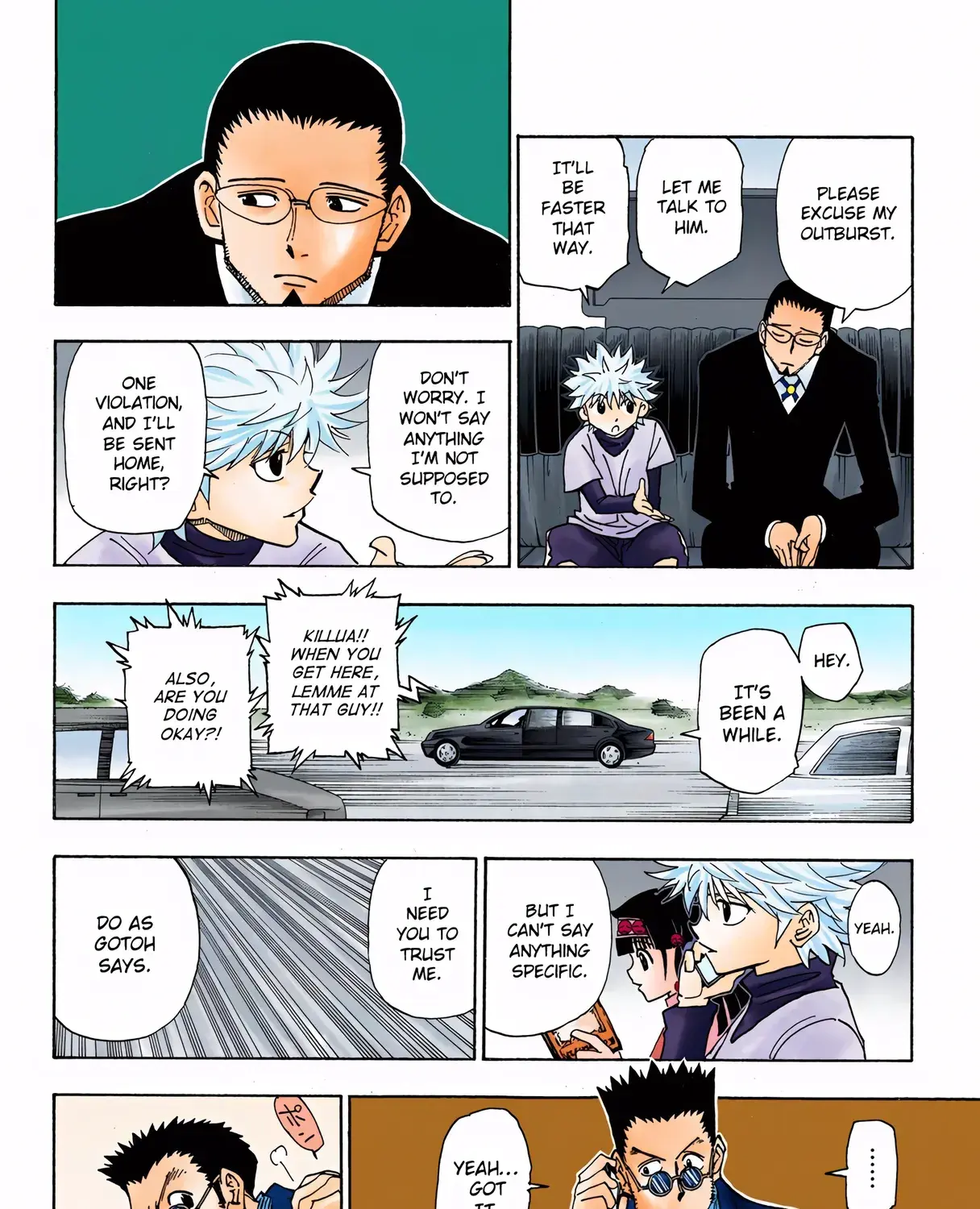 Hunter x Hunter Colored Manga, chapter 325, page 7