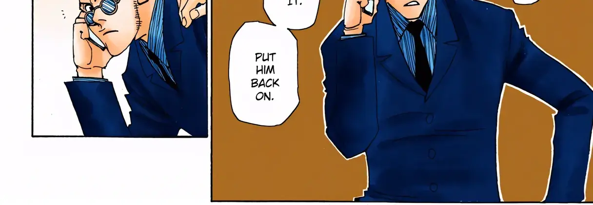 Hunter x Hunter Colored Manga, chapter 325, page 8