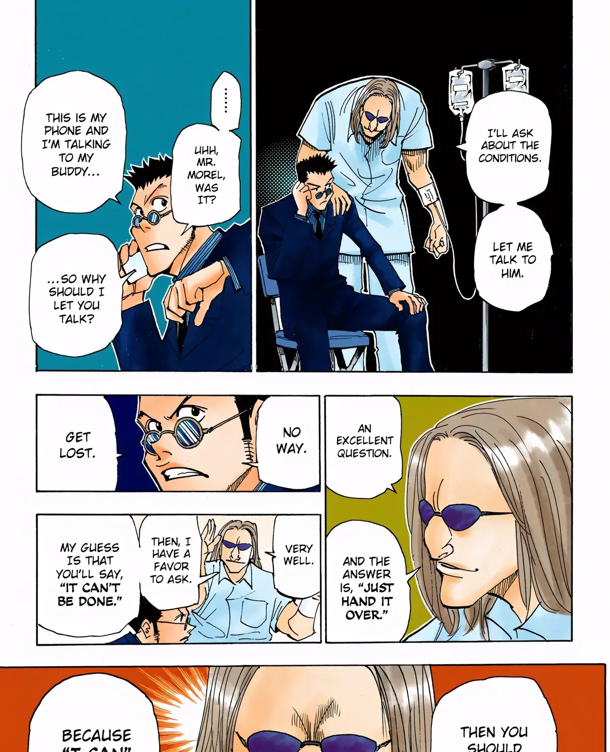 Hunter x Hunter Colored Manga, chapter 325, page 9