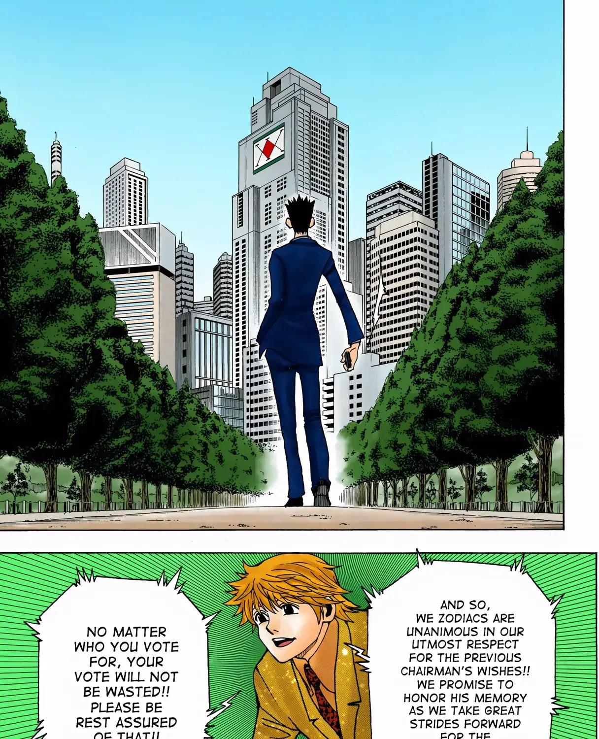 Hunter x Hunter Colored Manga, chapter 325, page 21