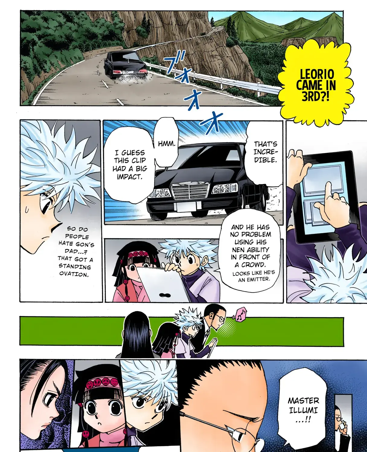 Hunter x Hunter Colored Manga, chapter 326, page 7
