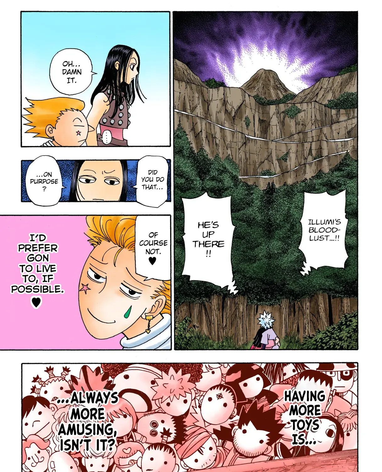 Hunter x Hunter Colored Manga, chapter 326, page 33