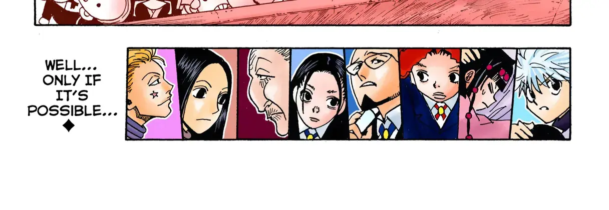 Hunter x Hunter Colored Manga, chapter 326, page 34