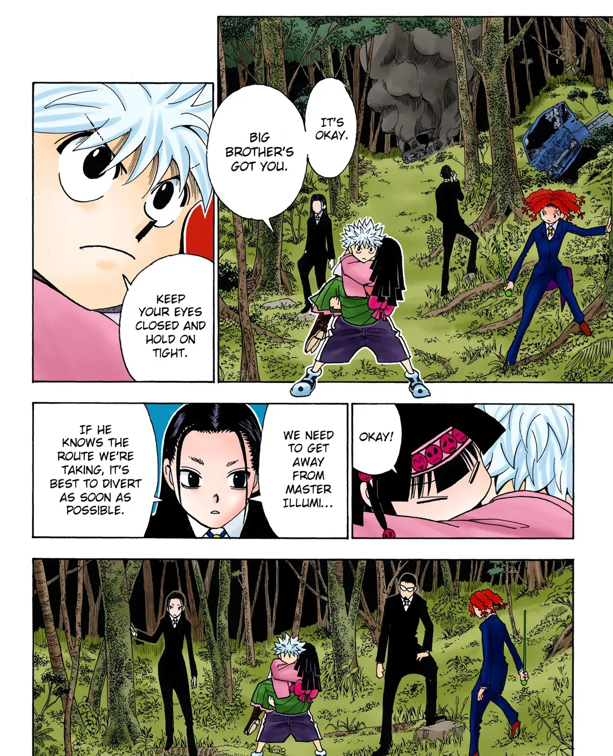 Hunter x Hunter Colored Manga, chapter 326, page 35