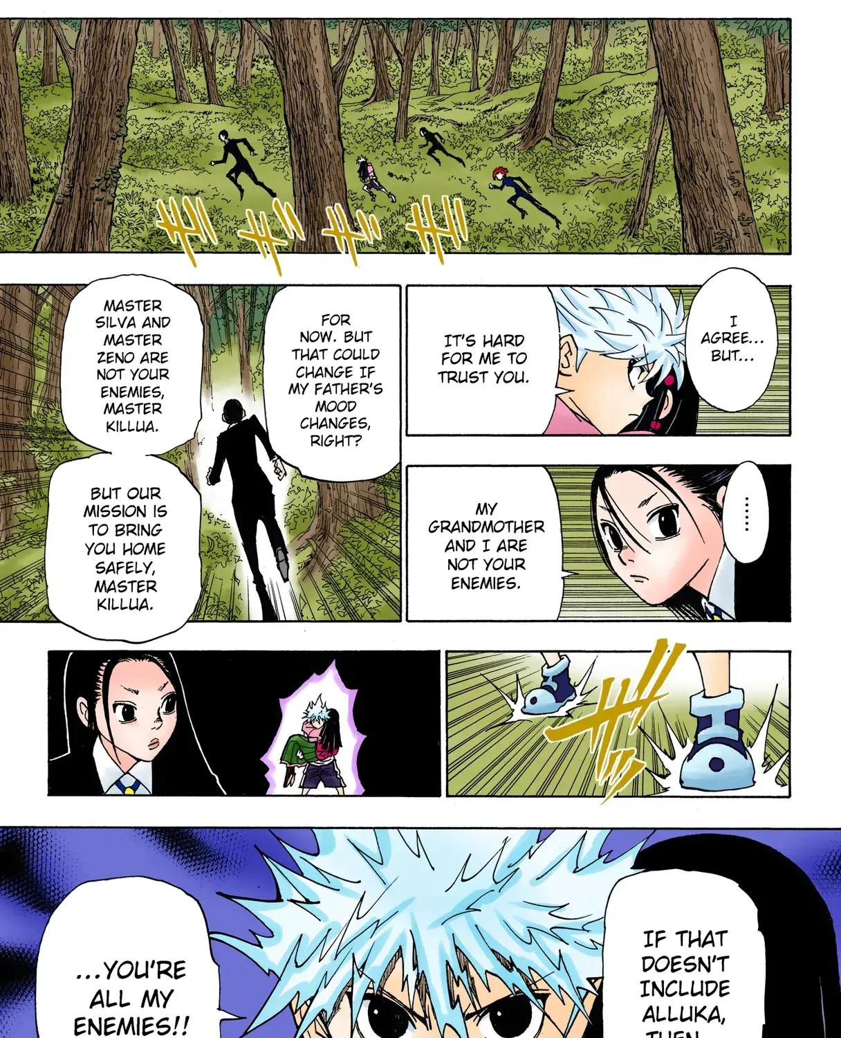 Hunter x Hunter Colored Manga, chapter 326, page 37
