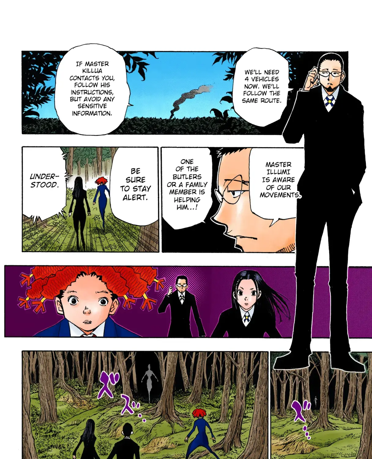 Hunter x Hunter Colored Manga, chapter 327, page 3