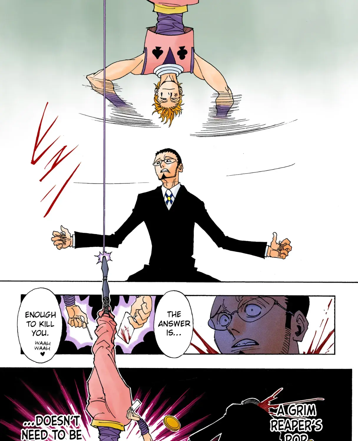 Hunter x Hunter Colored Manga, chapter 327, page 37