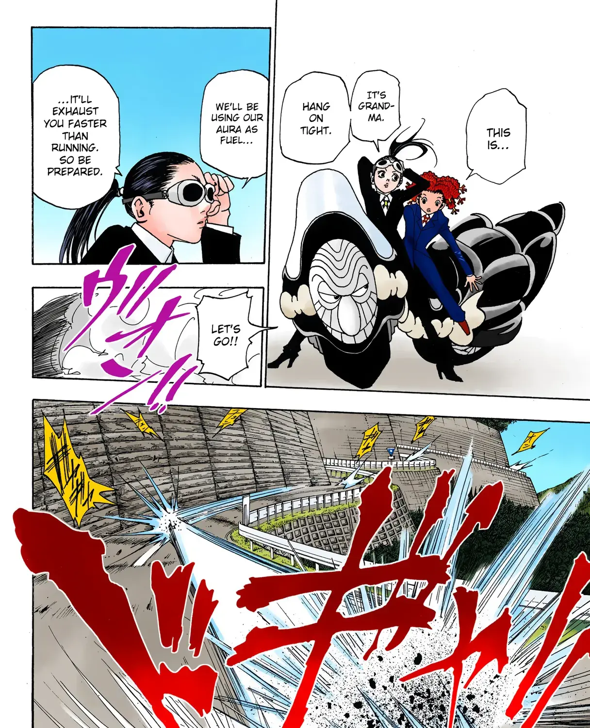 Hunter x Hunter Colored Manga, chapter 328, page 7