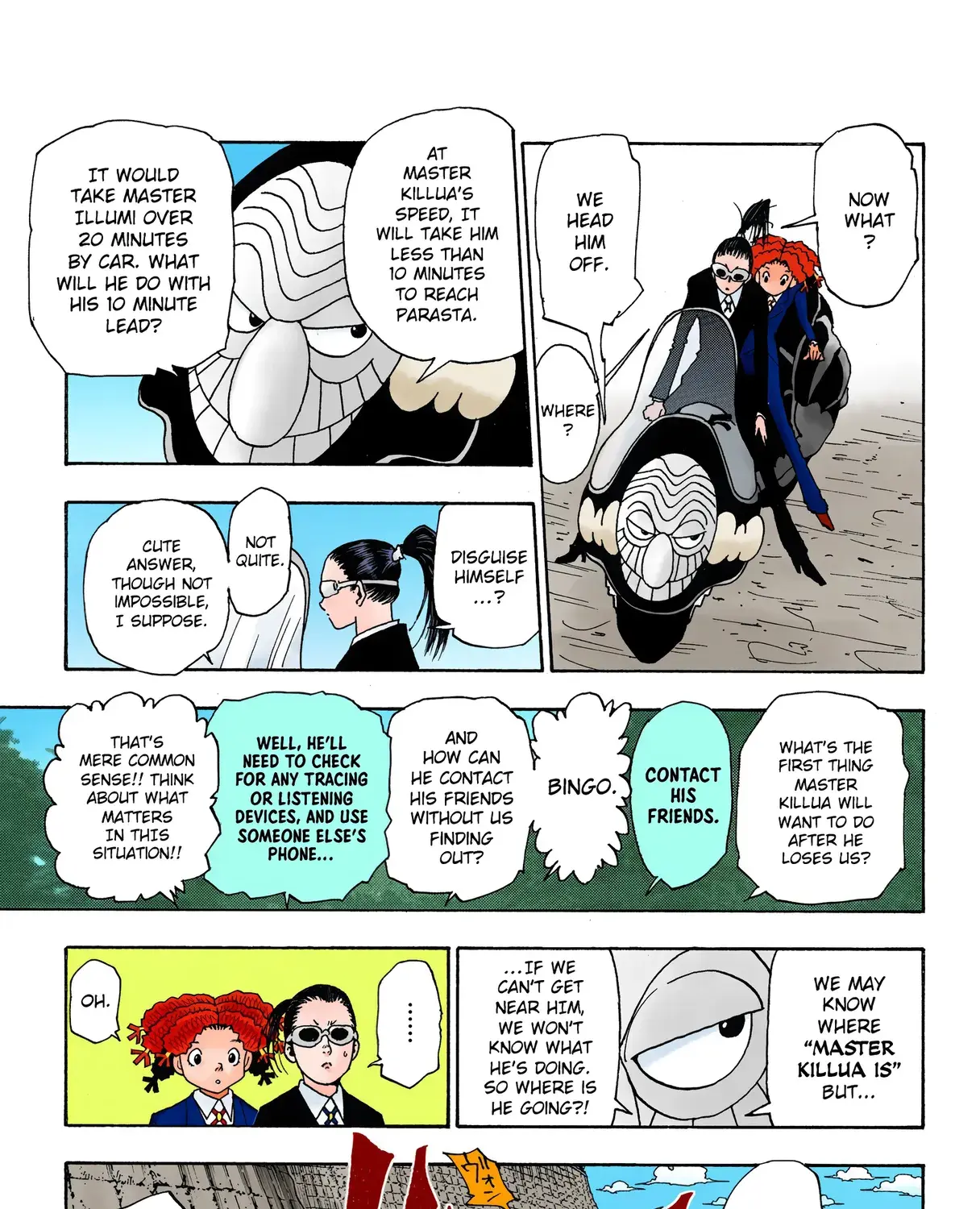 Hunter x Hunter Colored Manga, chapter 328, page 13