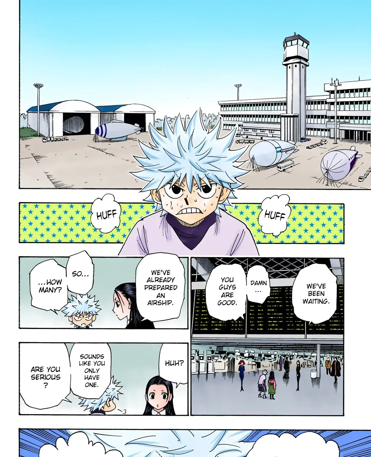 Hunter x Hunter Colored Manga, chapter 328, page 15
