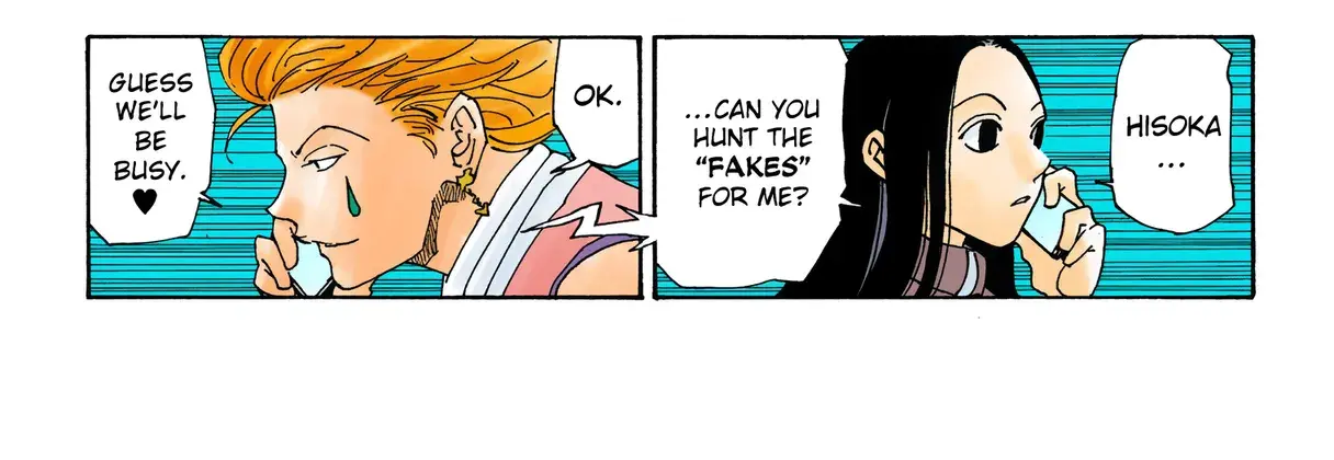 Hunter x Hunter Colored Manga, chapter 328, page 40