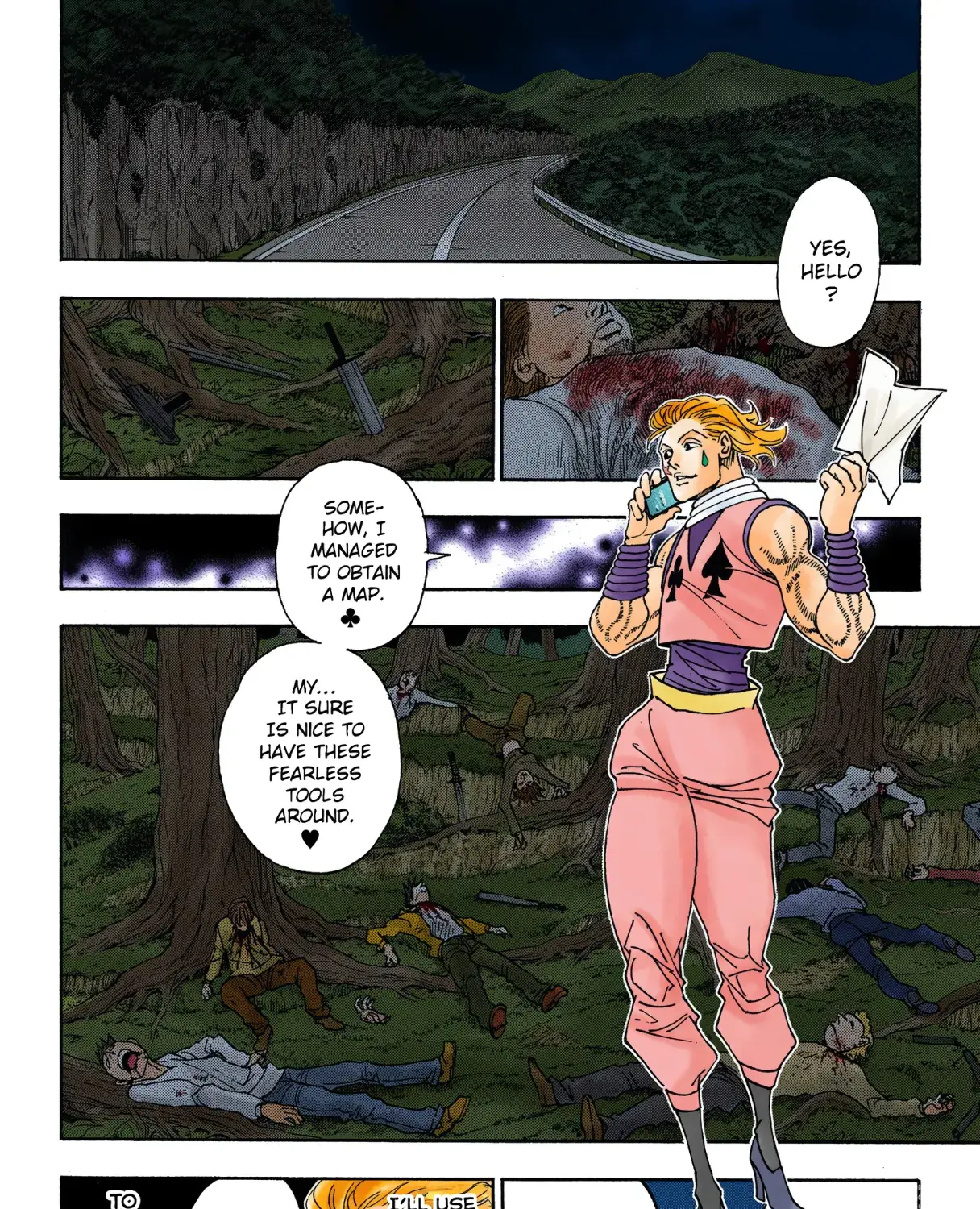 Hunter x Hunter Colored Manga, chapter 329, page 9