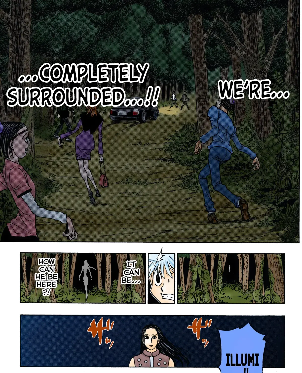 Hunter x Hunter Colored Manga, chapter 329, page 35