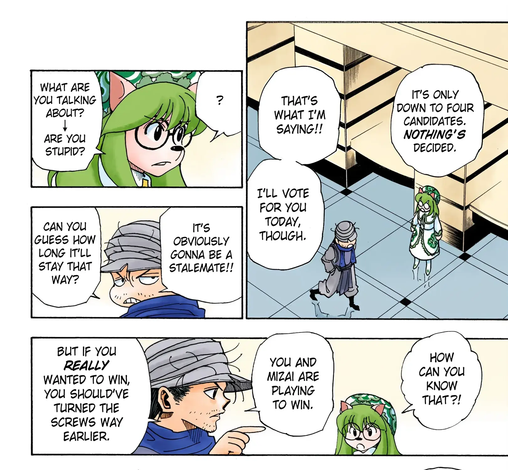 Hunter x Hunter Colored Manga, chapter 331, page 11