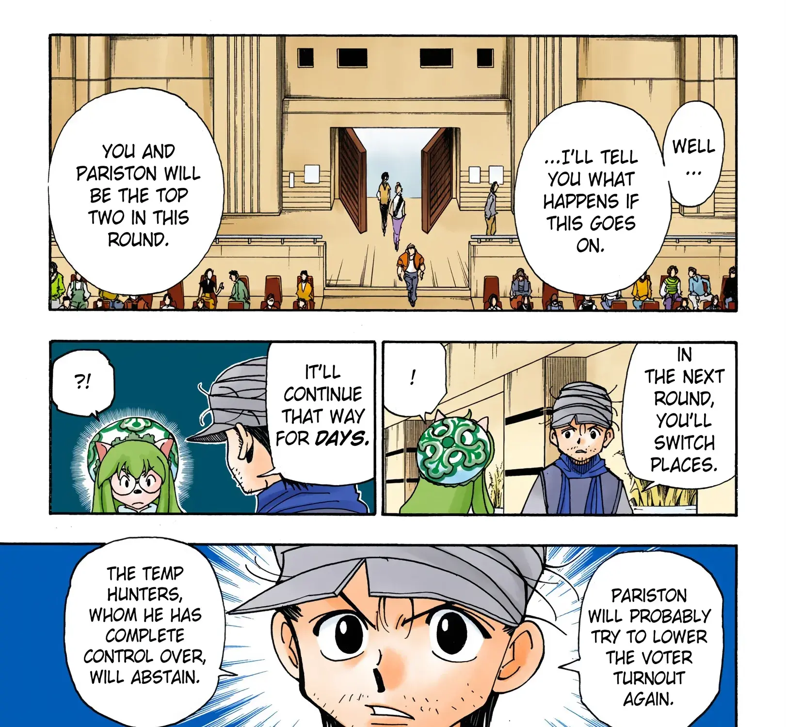 Hunter x Hunter Colored Manga, chapter 331, page 17