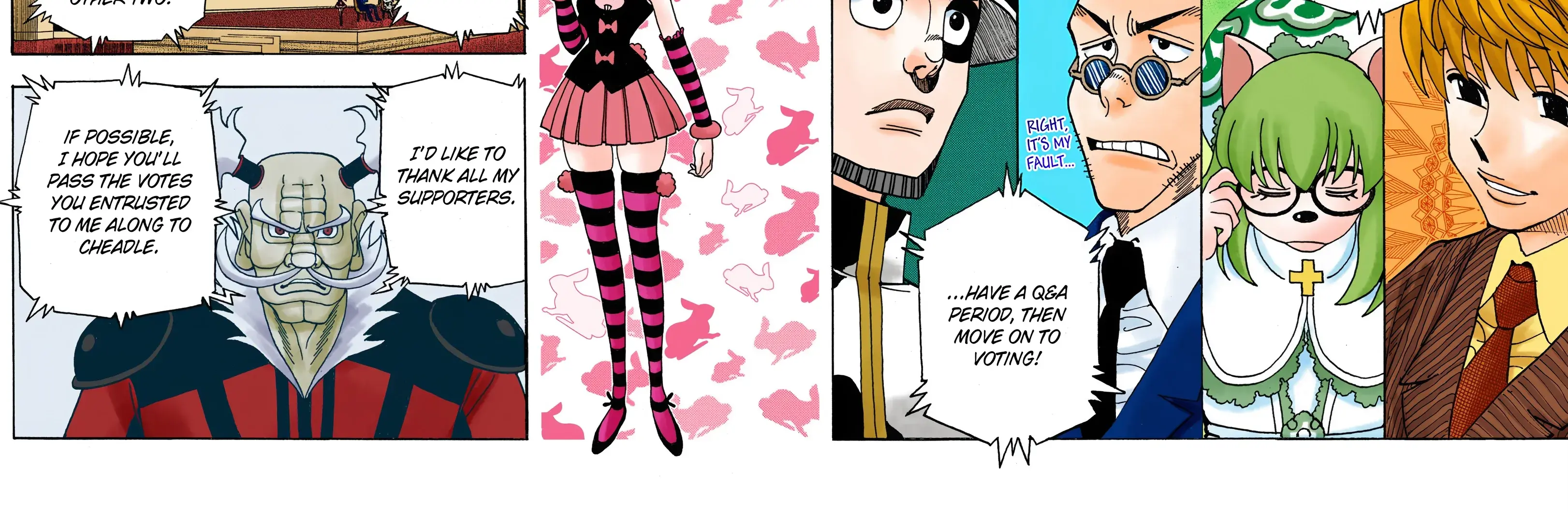 Hunter x Hunter Colored Manga, chapter 331, page 30