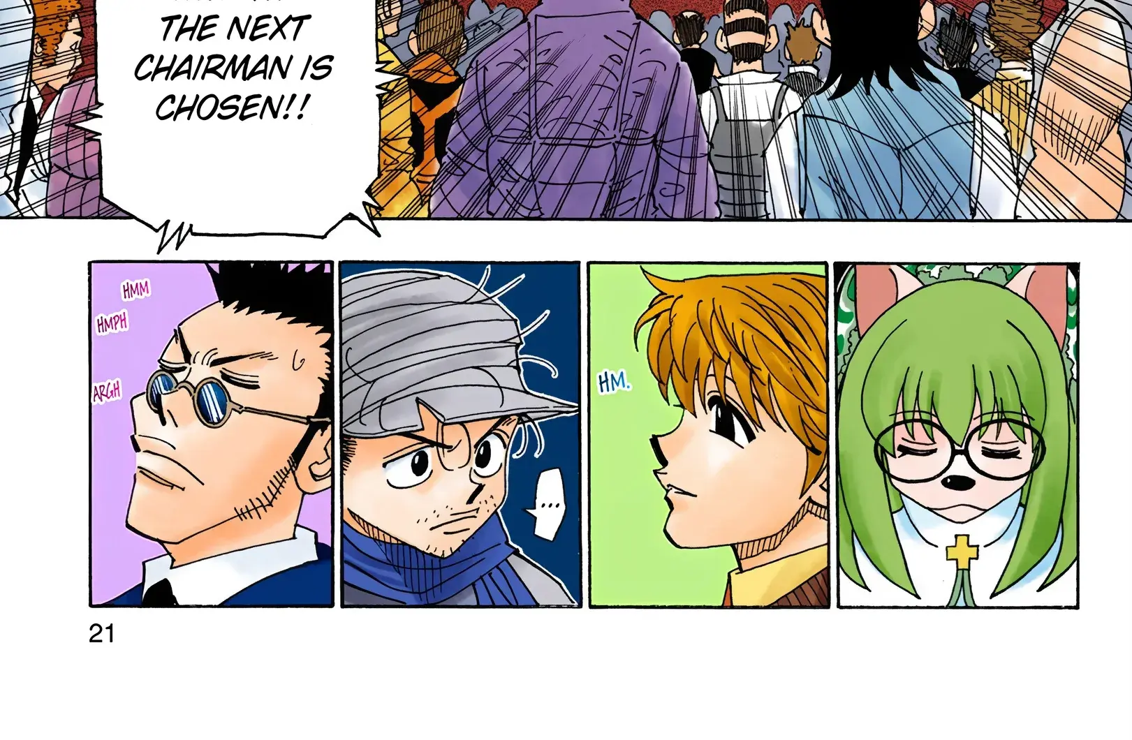Hunter x Hunter Colored Manga, chapter 331, page 34
