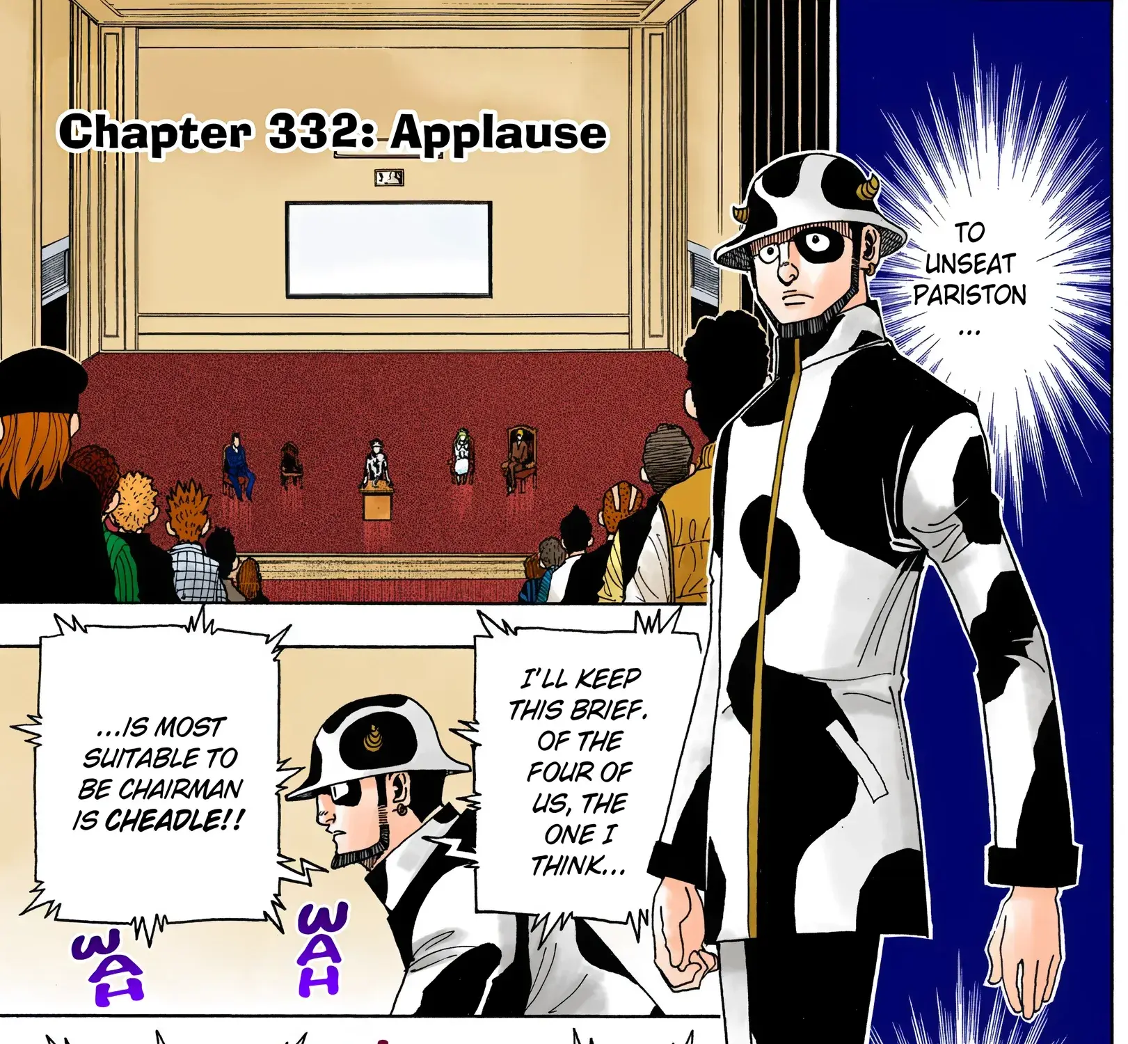 Hunter x Hunter Colored Manga, chapter 332, page 1