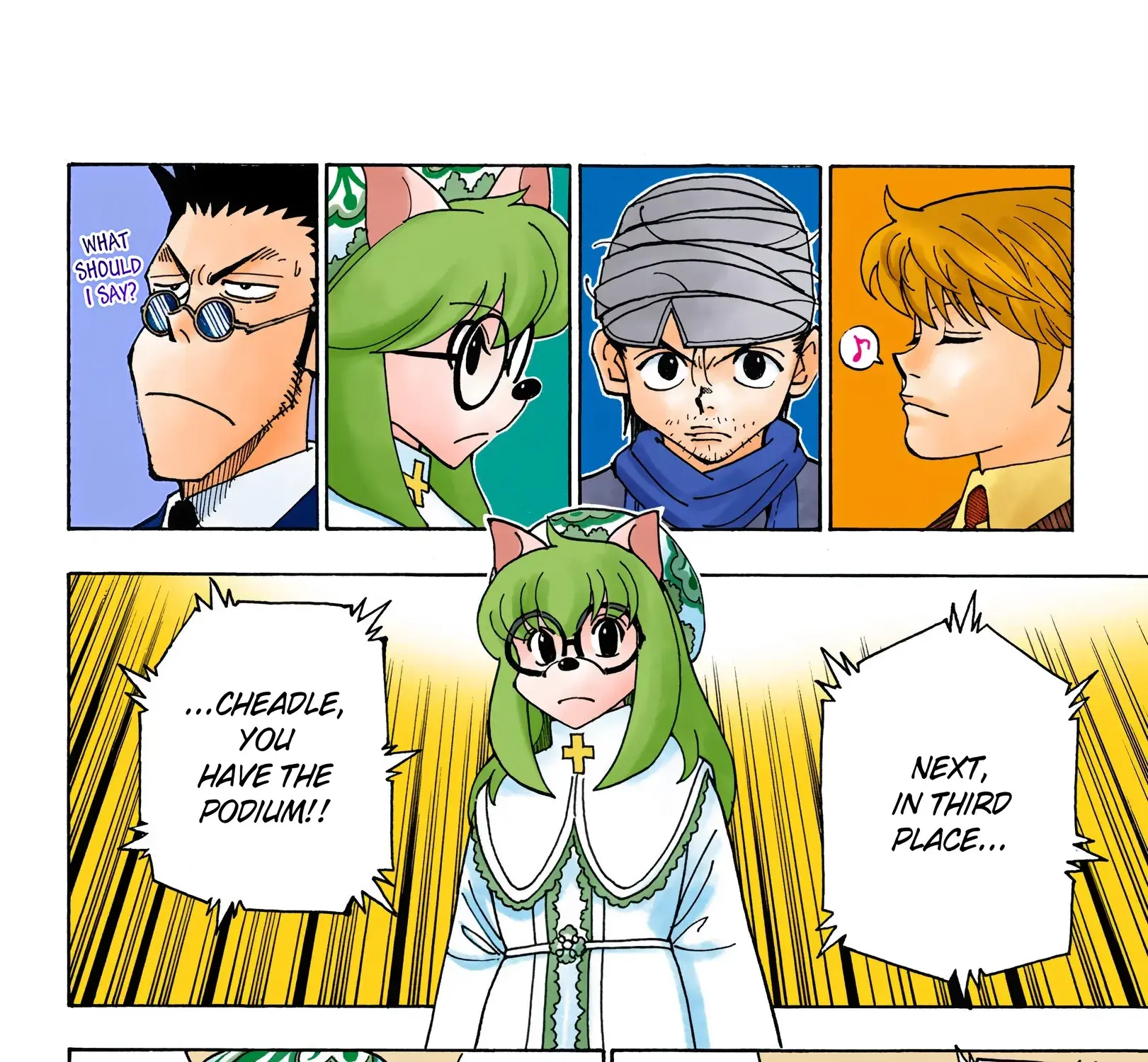 Hunter x Hunter Colored Manga, chapter 332, page 3