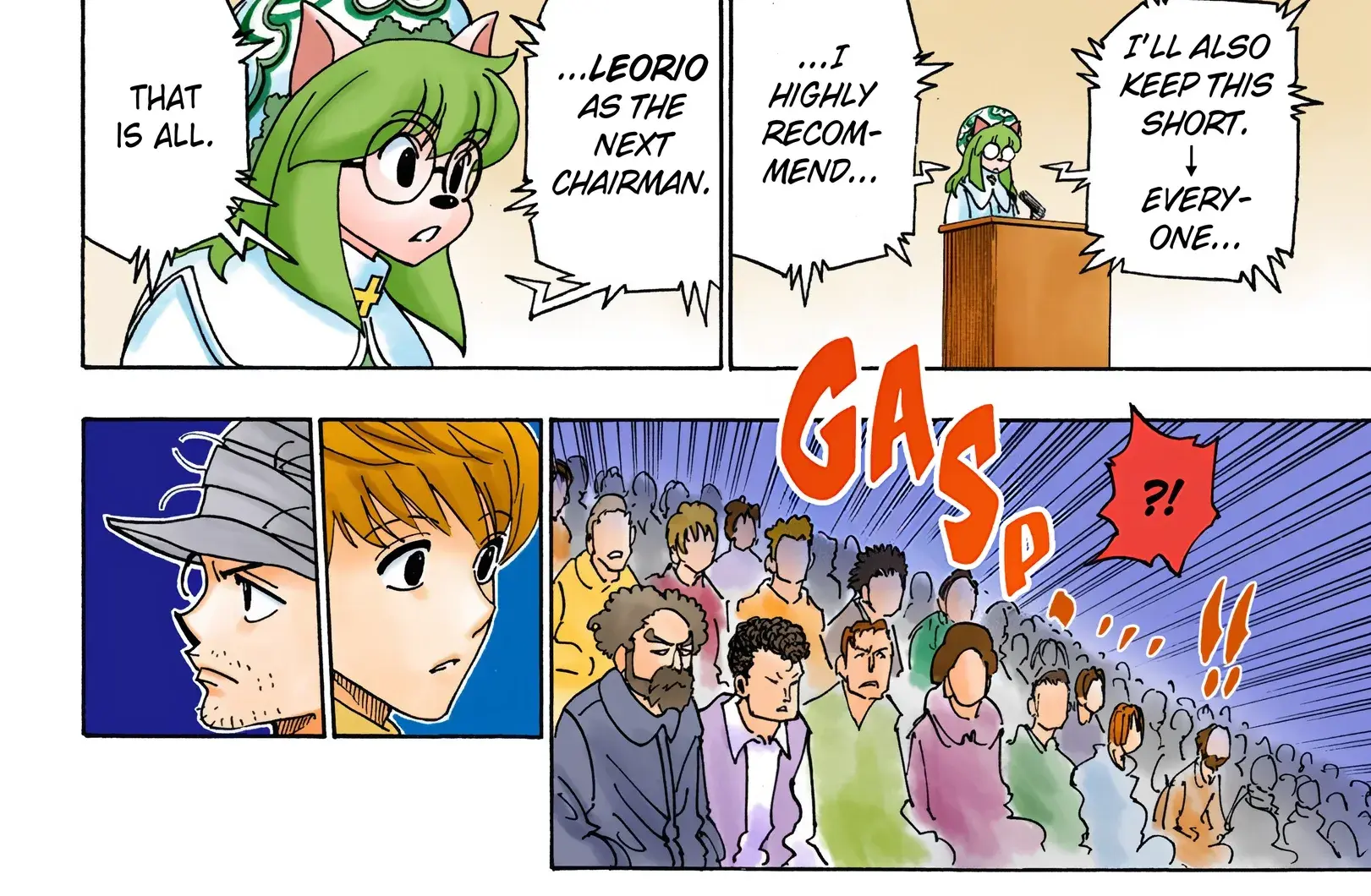 Hunter x Hunter Colored Manga, chapter 332, page 4