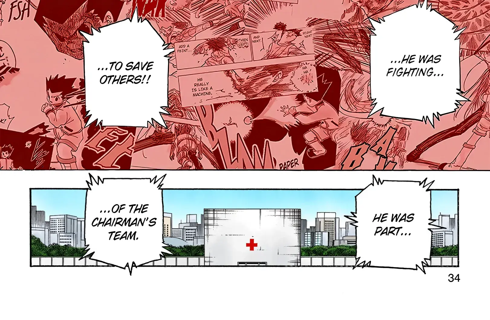 Hunter x Hunter Colored Manga, chapter 332, page 16