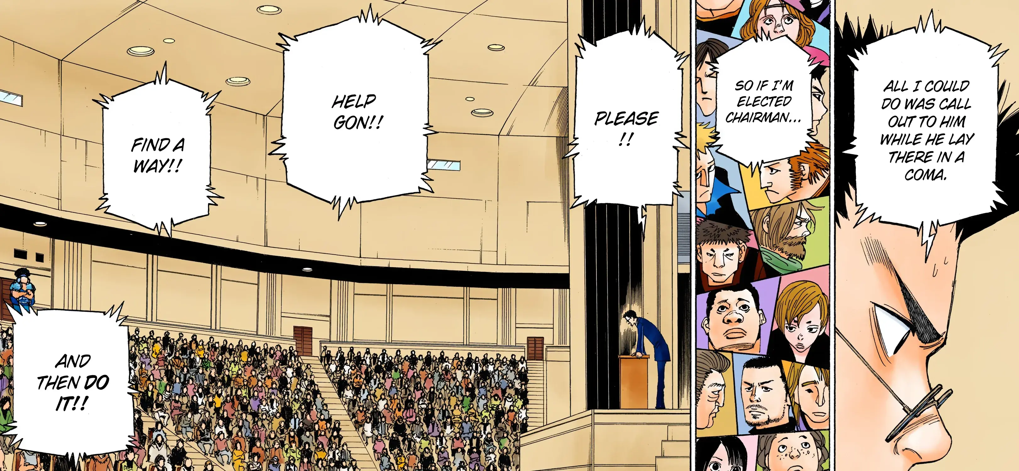 Hunter x Hunter Colored Manga, chapter 332, page 25