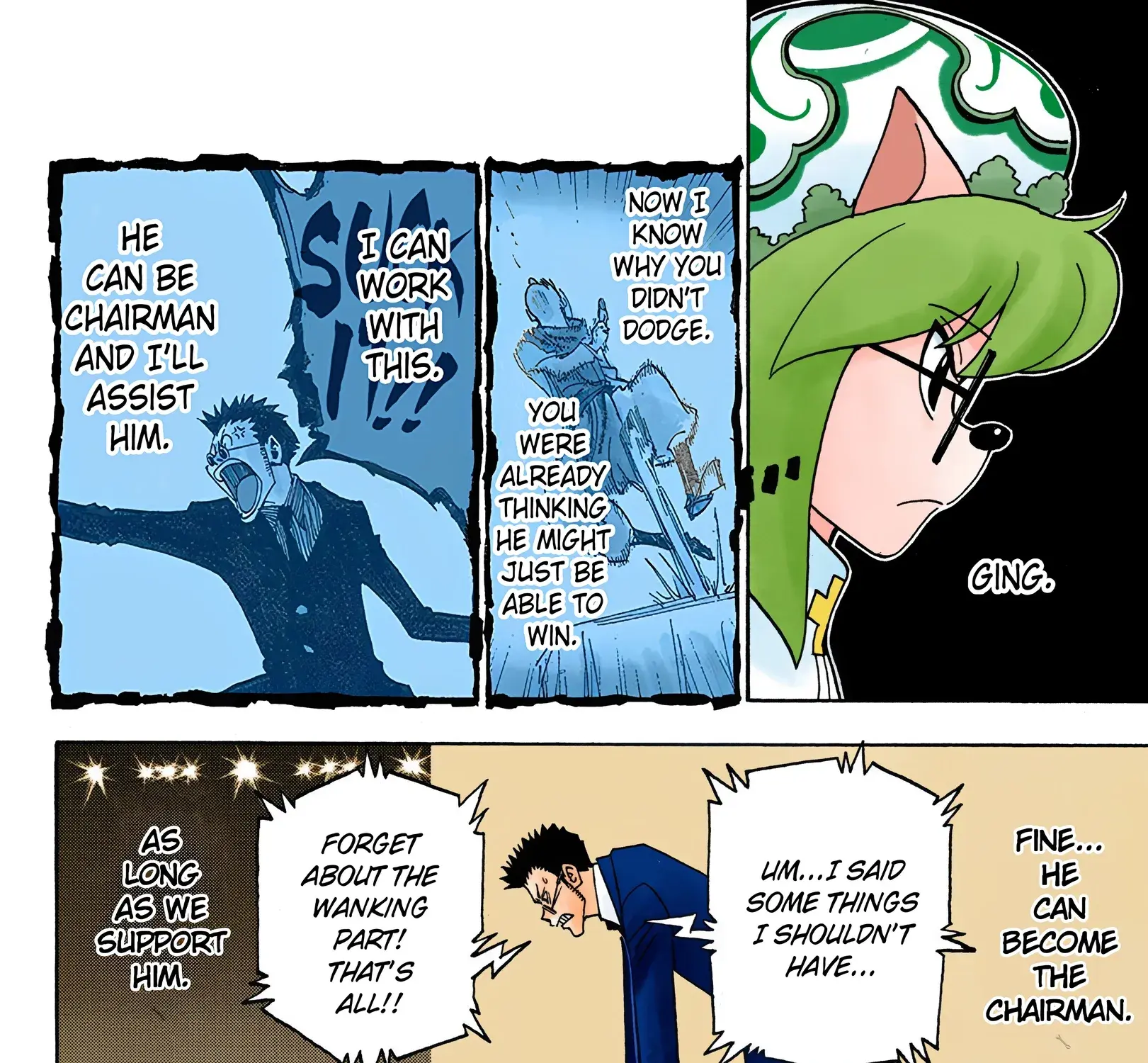 Hunter x Hunter Colored Manga, chapter 332, page 27