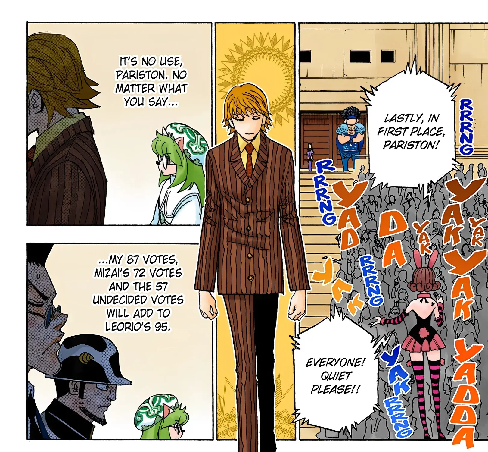 Hunter x Hunter Colored Manga, chapter 332, page 31