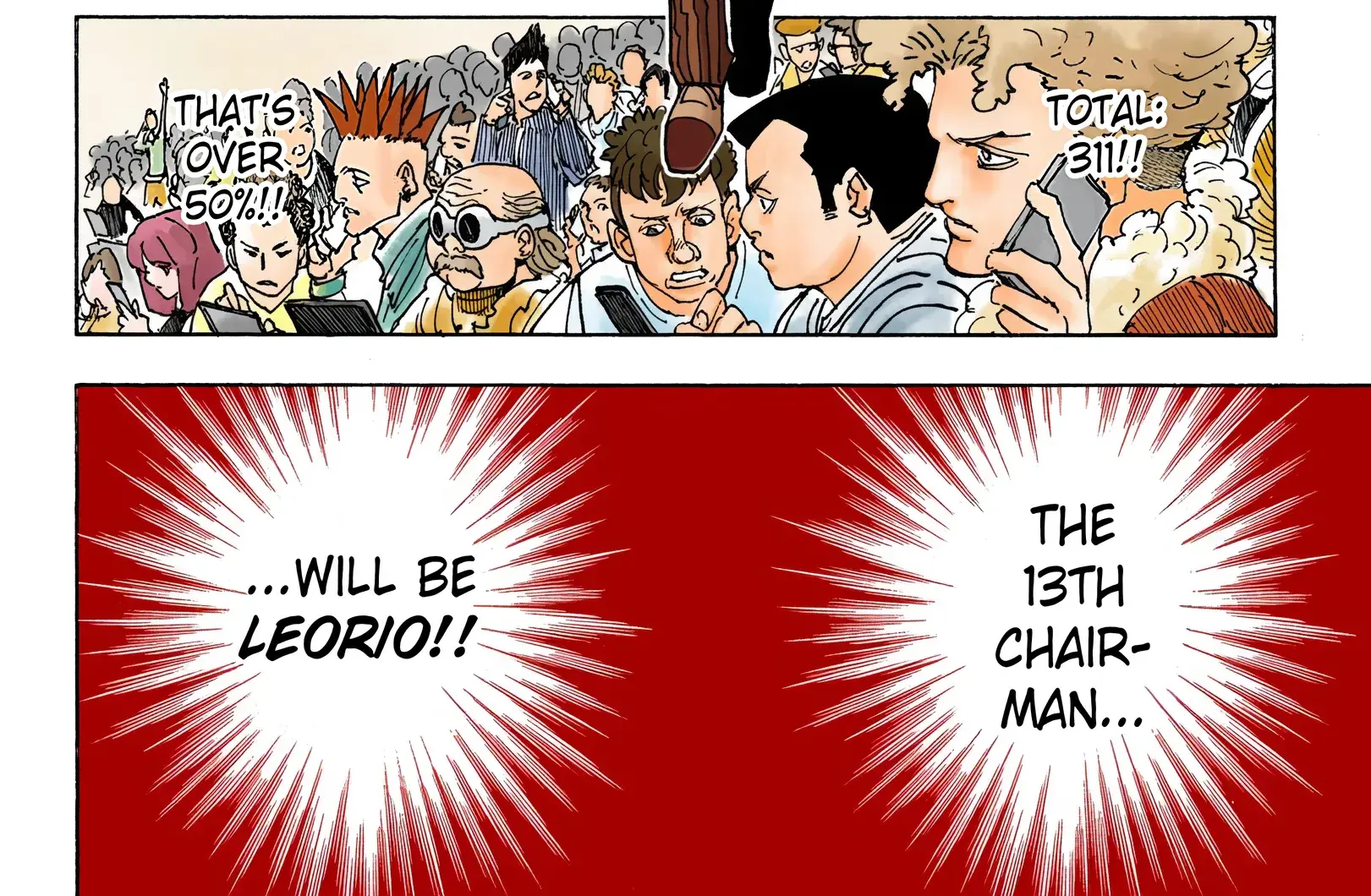 Hunter x Hunter Colored Manga, chapter 332, page 32