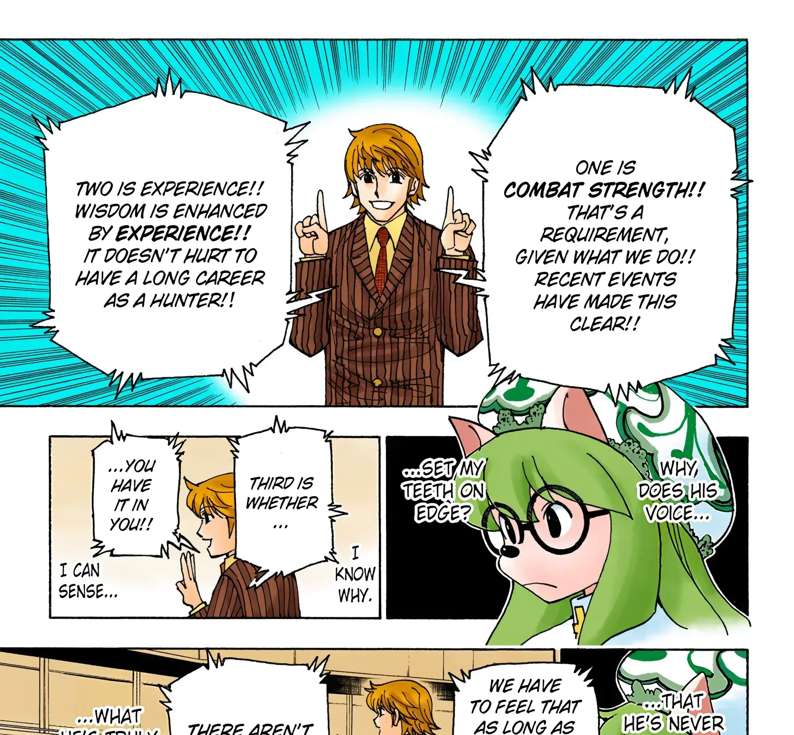 Hunter x Hunter Colored Manga, chapter 333, page 5