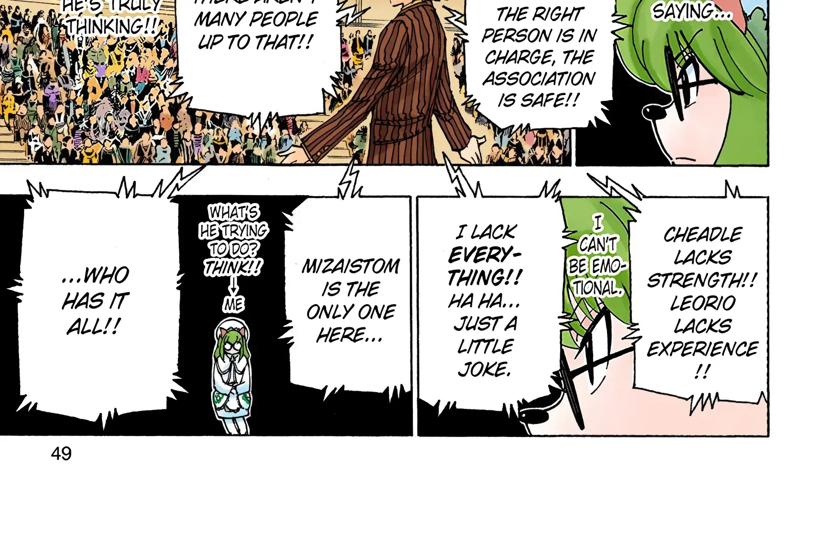Hunter x Hunter Colored Manga, chapter 333, page 6